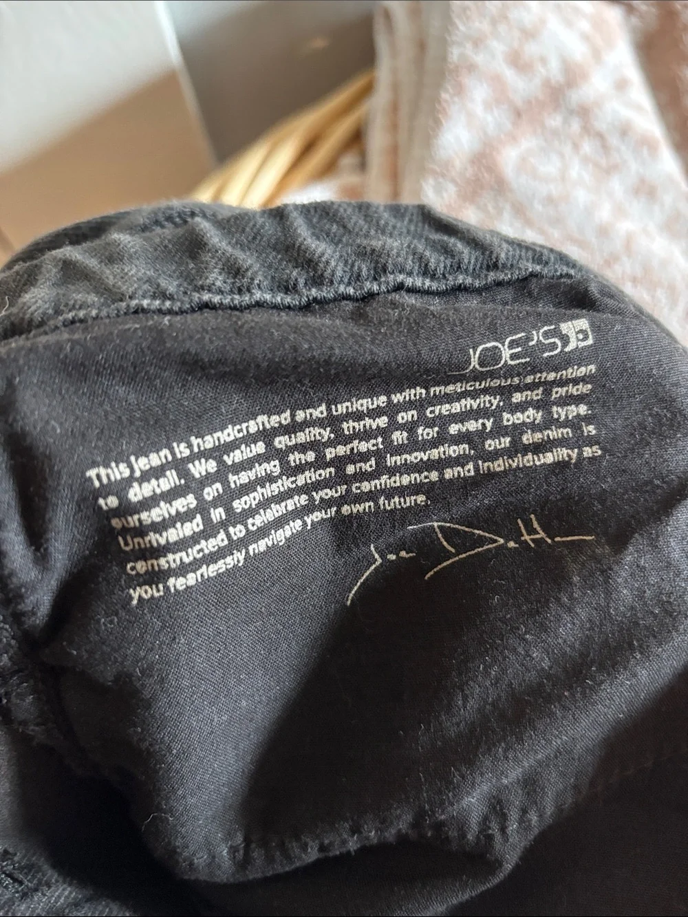 Joe's Jeans Black Brinkley High-rise Paperbag Waist Jeans